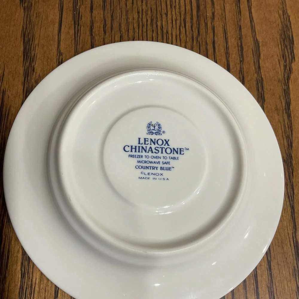 Lenox porcelain saucer